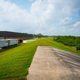 This $5 million, 17 foot tall levee was constructed after Hurricane Rita nearly flooded the Tabasco factories in 2005.